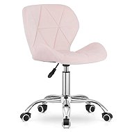 Textilomanie Avola Velvet office chair, pink - Office Chair