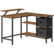 Vasagle Corner desk Delong black/brown - Writing Desk