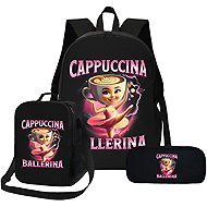 Excellent 3-Piece School Set, Black - School Set