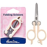 Hemline Foldable Travel Scissors – 10cm - Dressmaker’s Scissors