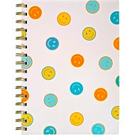FLEXIO A5 SMILIES Ringbound Notebook, 80 Sheets, 80g Paper - Notepad