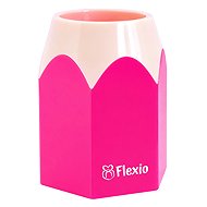 FLEXIO plastic, crayon-shaped, pink - Pencil Holder
