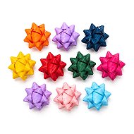 GOBA Paper Self-Adhesive, diameter 7cm, 10pcs, mixed colours - Gift Bow