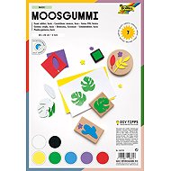 FOLIA Basic self-adhesive 20×29cm, 2mm, 7 sheets, mix of colours - Moosgumi Foam Rubber