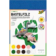 FOLIA Basic, 10 sheets, 20×30cm, mixed colours - Craft Felt