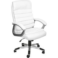 TecTake Paul, white - Office Armchair