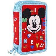 CERDA Three-tier pencil case Mickey Mouse equipped - Pencil Case