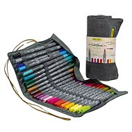 Online Calli. Brush 24 pcs in a roller bag - Felt Tip Pens