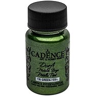 Cadence Metallic 50 ml, green - Acrylic Paints