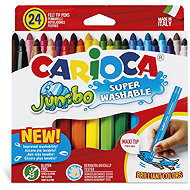 CARIOCA Jumbo washable, 24 pcs - Felt Tip Pens
