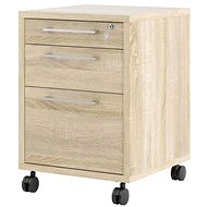 Falco Office 418 On wheels sonoma oak - Office Container