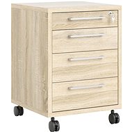 Falco Office 419 On wheels sonoma oak - Office Container