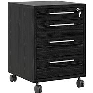 Falco Office 419 On wheels black - Office Container