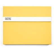 PANTONE Notebook with pencil and ruler, lined - Yellow 012 - Journal