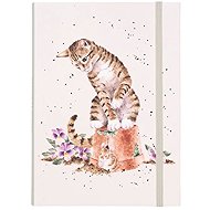 Wrendale Designs Flexible Notebook B6 Cat and Mouse - Journal