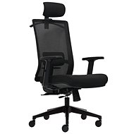 OFFICE MORE Office chair DVIS black with headrest - Office Chair