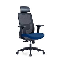 "OFFICE MORE
Office chair PYLON blue with headrest" - Office Chair