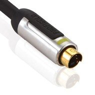 PROFIGOLD SKY S-Video kabel S-VIDEO konektor - S-VIDEO konektor, 1m - Dátový kábel