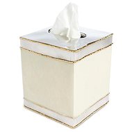 Julia Knight Cascade Handkerchief holder, cream - Tissue Box