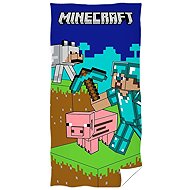 Kaptan Baby Towel Minecraft Discover Your World - Bath Towel