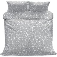 Kaptan Cotton bed linen Grey orient - Bed Linen