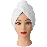 Kaptan Hair turban waffle, white - Turban