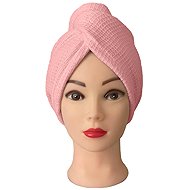 Kaptan Hair turban waffle, pink - Turban