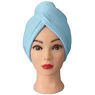 Kaptan Hair turban waffle, light blue - Turban
