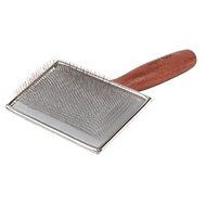 Show Tech Extra Life Slicker L - wooden handle - Dog Brush