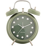 Karlsson Glamour alarm clock GLAM DIAMONDS, diameter 11,8 cm - Alarm Clock