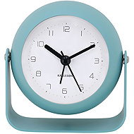 Karlsson Analog alarm clock BUNKY, diameter 9 cm, blue - Alarm Clock