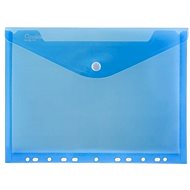 Karton P+P A4 PP envelope with print Ecowave Opaline blue - Document Folder