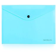 Karton P+P A5 PP envelope with print PASTELINI blue - Document Folder