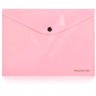 Karton P+P A5 PP envelope with print PASTELINI pink - Document Folder