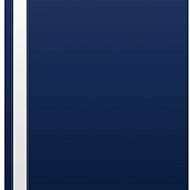 Cardboard P+P A4 PP dark blue - Document Folder