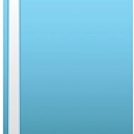 Cardboard P+P A4 PP light blue - Document Folder