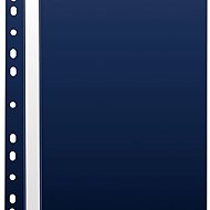 Cardboard P+P A4 PP hanging dark blue - Document Folder