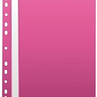 Cardboard P+P A4 PP hanging carton pink - Document Folder