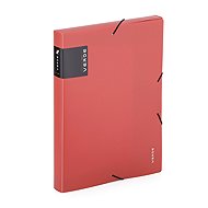 Karton P+P Cardboard box with rubber A4 - VERDE brick - Document Folder