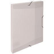 Karton P+P Opaline clear PP box with rubber A5 - Document Folder