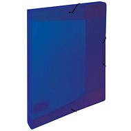 Karton P+P Opaline blue PP box with rubber A5 - Document Folder