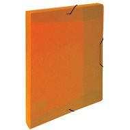 Karton P+P Opaline orange PP box with rubber A5 - Document Folder