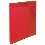 Karton P+P Opaline pink PP box with rubber A5 - Document Folder