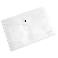 Karton P+P Black and white envelope with print A4 - Document Folder