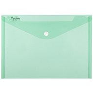 Karton P+P Green envelope with print A4 - Document Folder