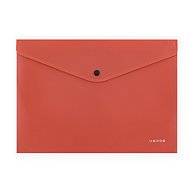 KARTON P+P Verde Dokumententasche mit Druckknopf A4 – ziegelrot - Dokumentenmappe