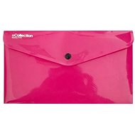 Karton P+P Envelope with print DL - eCollection pink - Document Folder