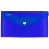 Karton P+P Envelope with print DL - blue - Document Folder
