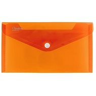 Karton P+P Envelope with print DL - orange - Document Folder