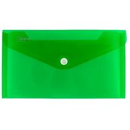 Karton P+P Envelope with print DL - green - Document Folder